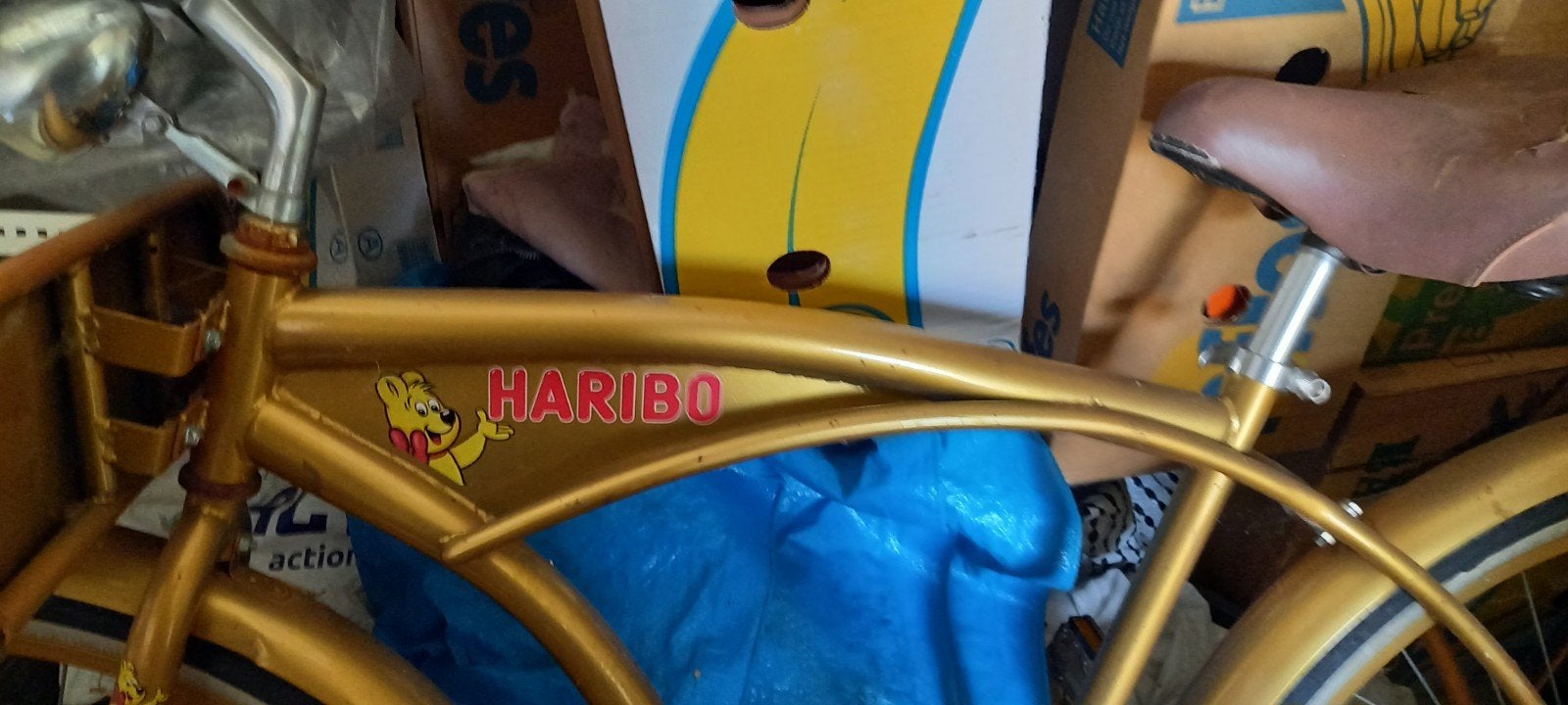 velo vintage publicitaire haribo, Enlèvement