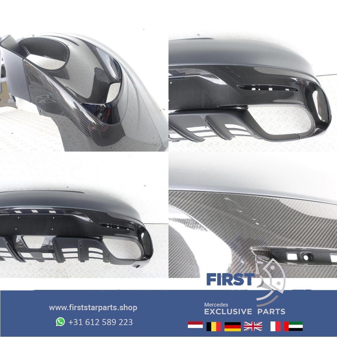 W190 GT AMG BLACK SERIES ACHTERBUMPER COMPLEET A1908808602 A, Arrière, Utilisé, -, -