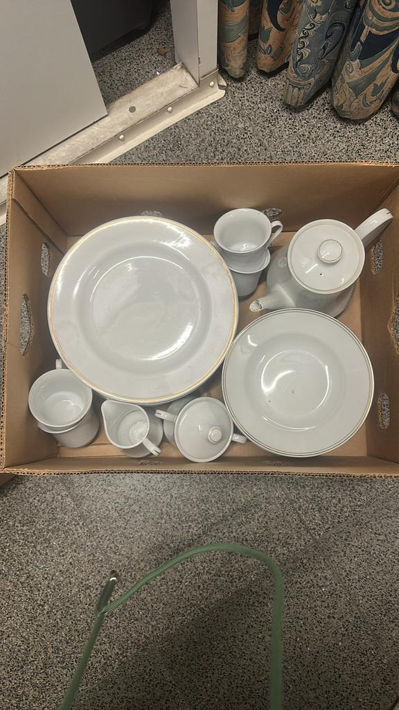Servies, Ophalen