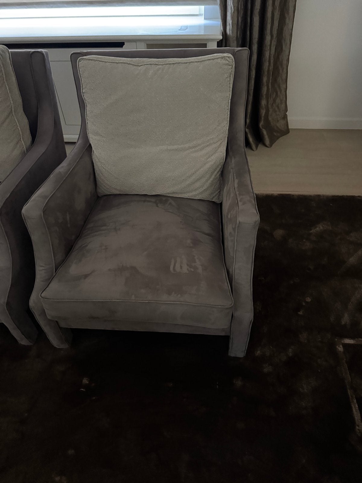 2 prachtige zetels, Huis en Inrichting, Fauteuils, Ophalen, Zo goed als nieuw