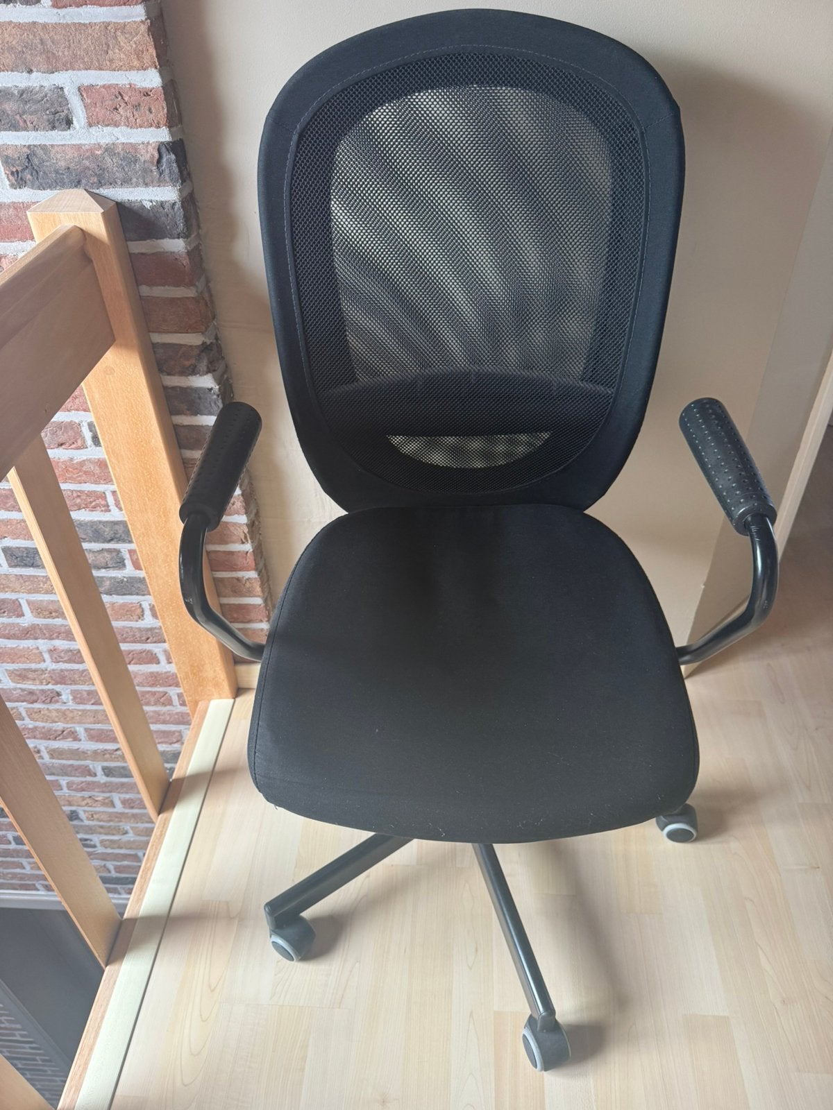 Bureaustoel, Maison & Meubles, Enlèvement, Comme neuf, Noir, Chaise de bureau