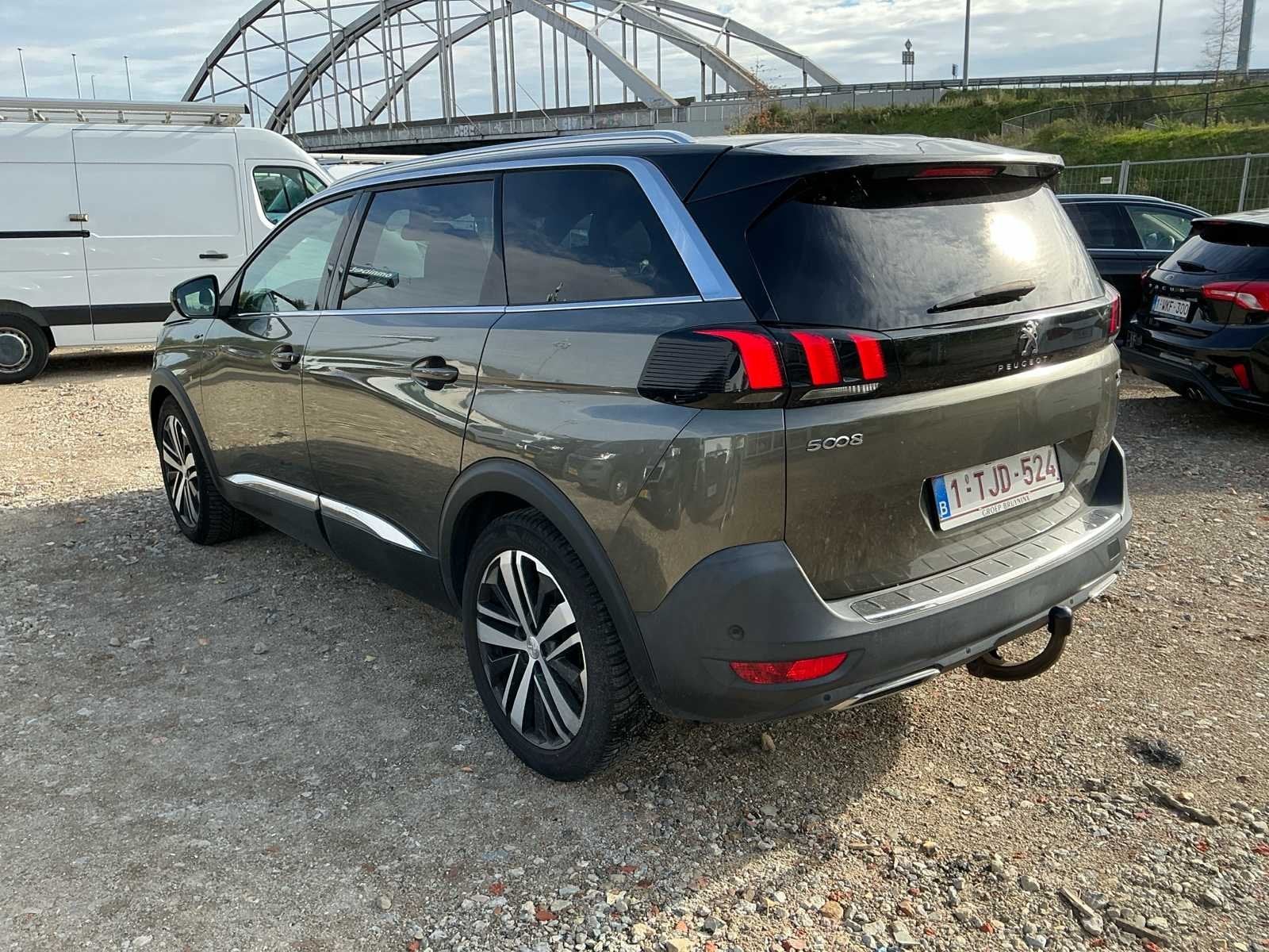 2017 Peugeot 5008 GT Personenauto, Auto's, Automaat, Gebruikt, Bedrijf, Diesel