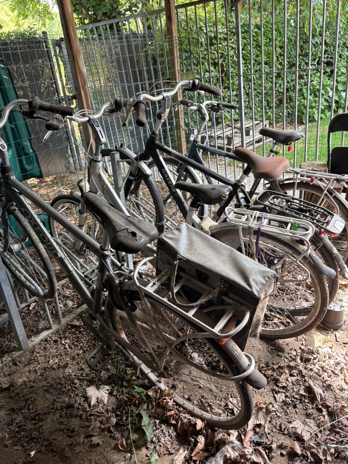 Lot fietsen, Ophalen, Gebruikt