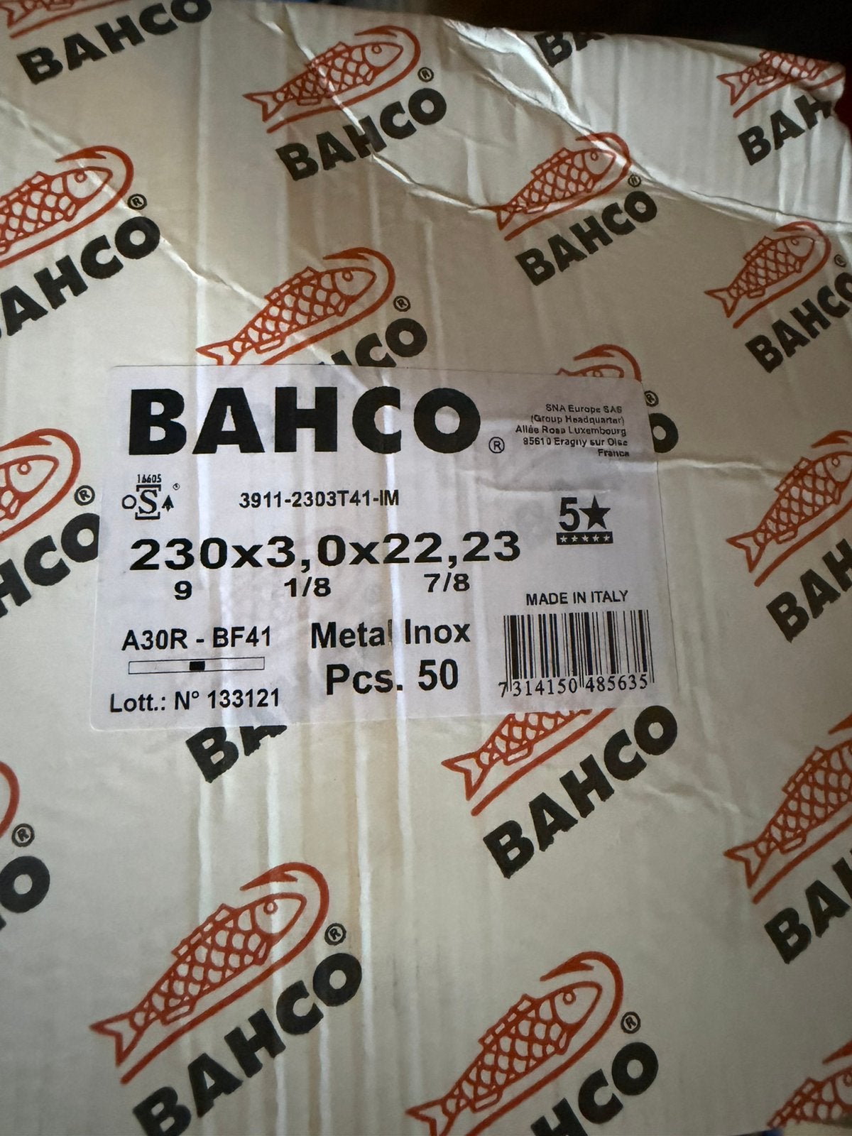 Disque à meuler Bacho en métal et acier inoxydable, Bricolage & Construction, Métaux, Enlèvement ou Envoi, Neuf