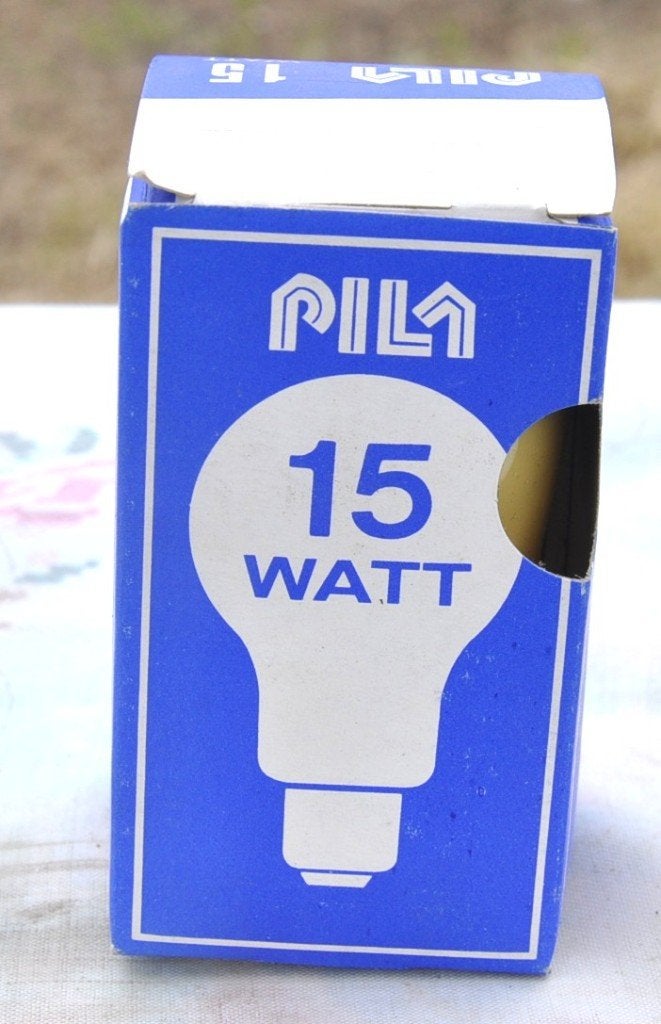 1 ampoule 15 watt jaune culot E27, Gloeilamp, Overige lichtkleuren, Nieuw, Overige merken
