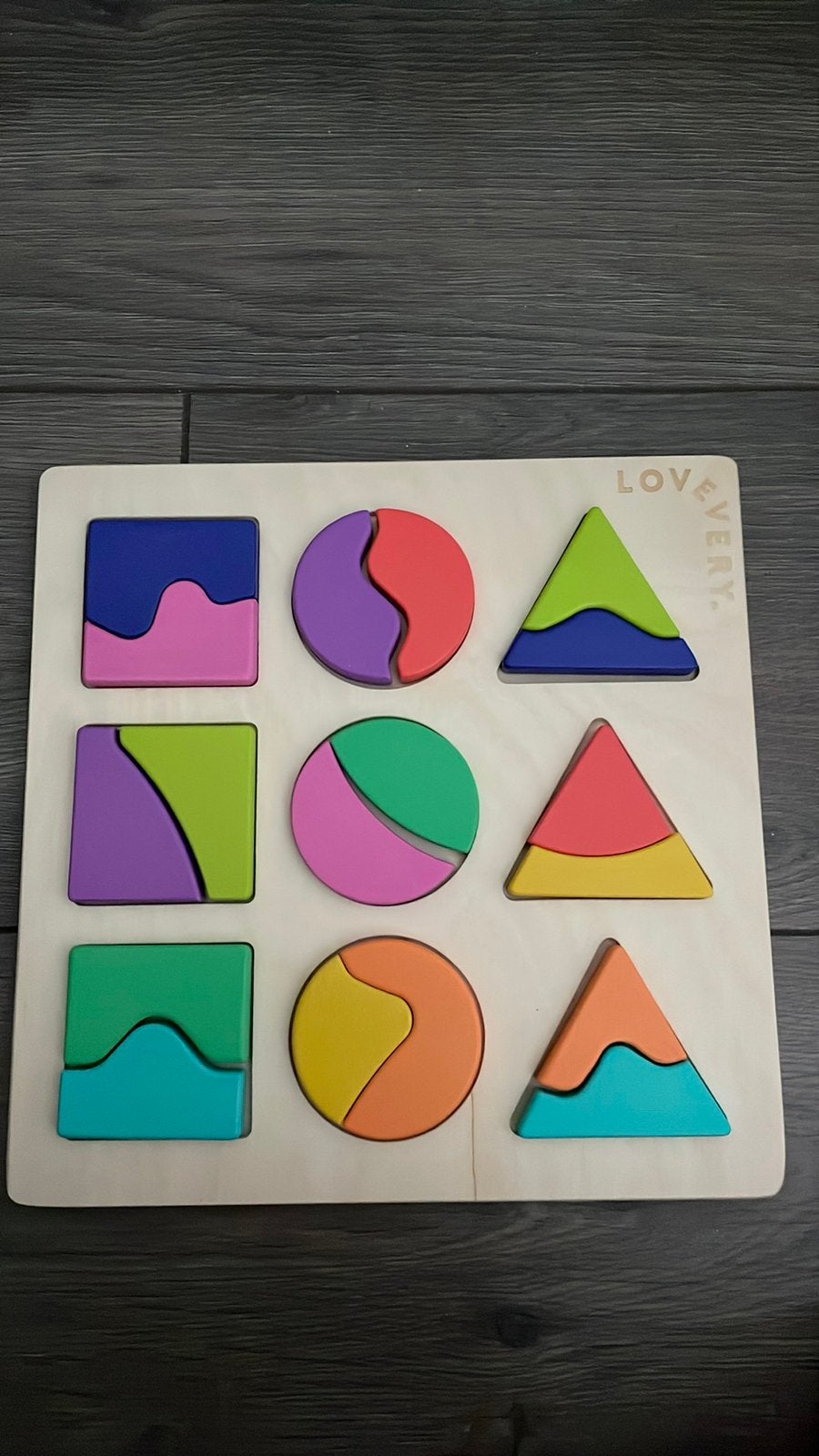 Lovery puzzel, Kinderen en Baby's, Speelgoed | Kinderpuzzels, Ophalen, Zo goed als nieuw