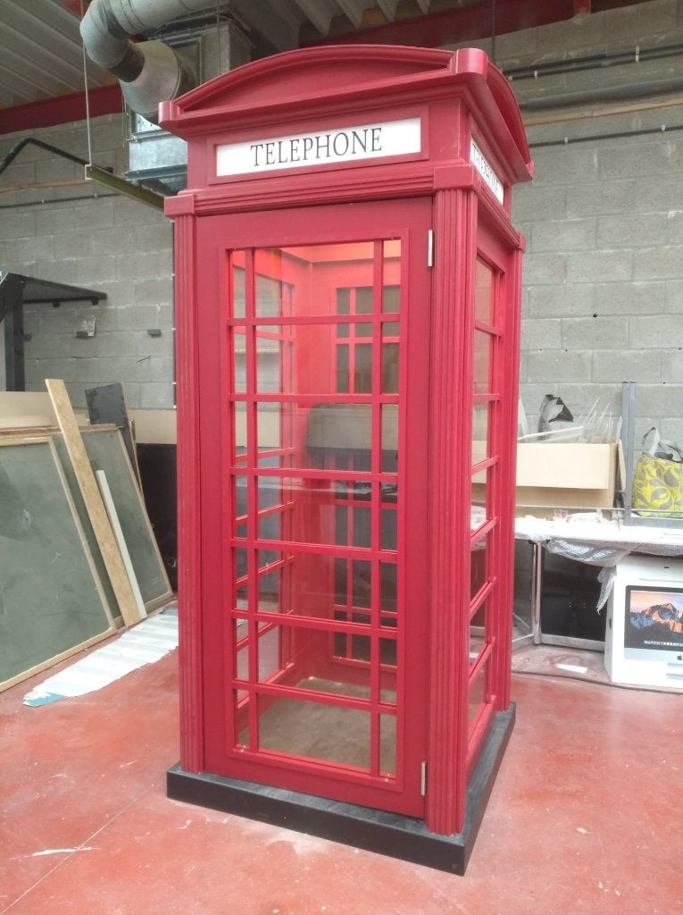 telefooncel, Ophalen, Zo goed als nieuw