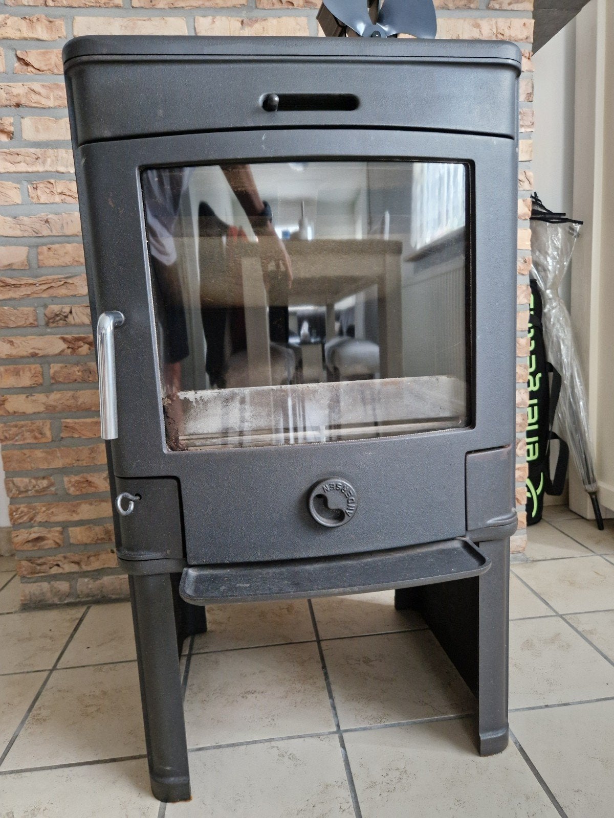 Andersen 8 Houtkachel - 6 KW - Vrijstaand, Ophalen, Hout, Houtkachel