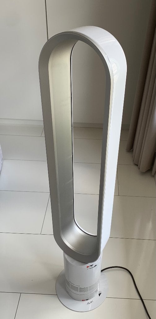 Dyson AM07 Wit, Enlèvement, Ventilateur avec télécommande, Utilisé, Ventilateur tour