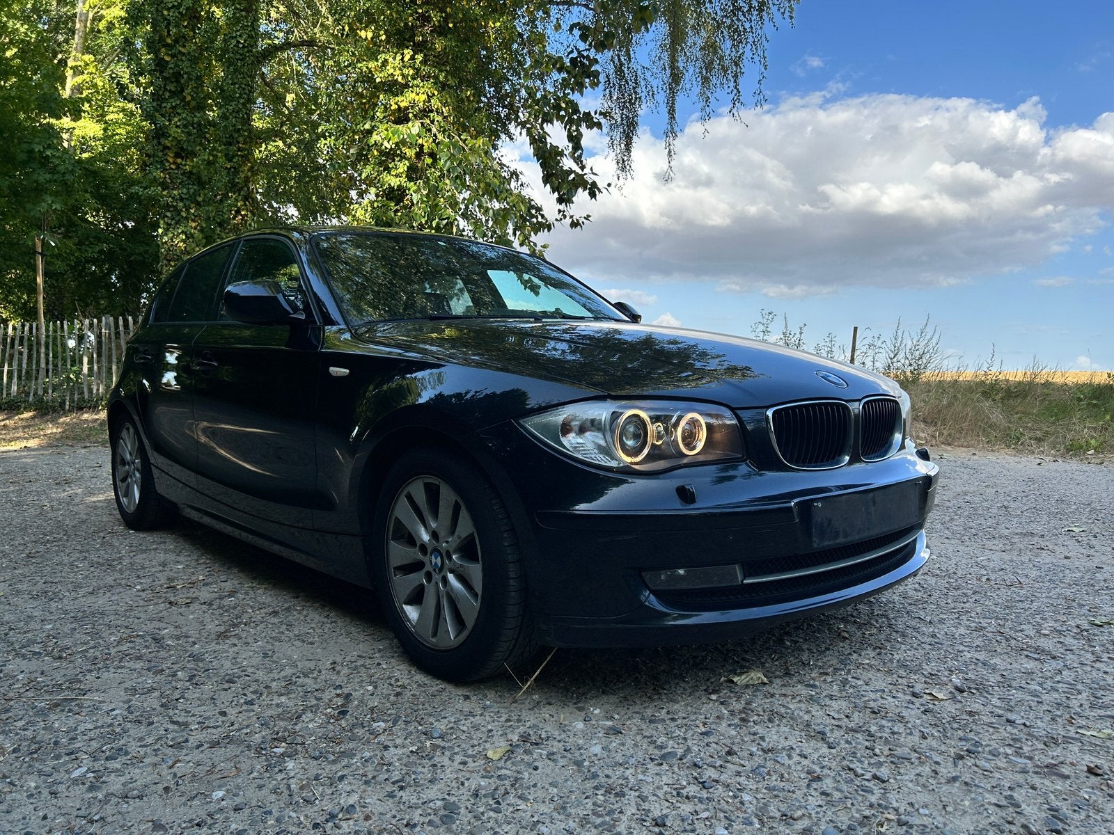 Bmw 116i 2.0 122cv Interieurpakket M Xen lederen gps, 90 kW, 1 Reeks, 4 cilinders, Zwart