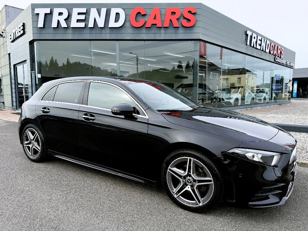 Mercedes-Benz A 200 D AUT AMG CAM LED AMBI BURM KEYLESS, Auto's, Zwart, 5 deurs, https://public.car-pass.be/vhr/94d26e58-64c0-4219-9c71-9d31828d7f98