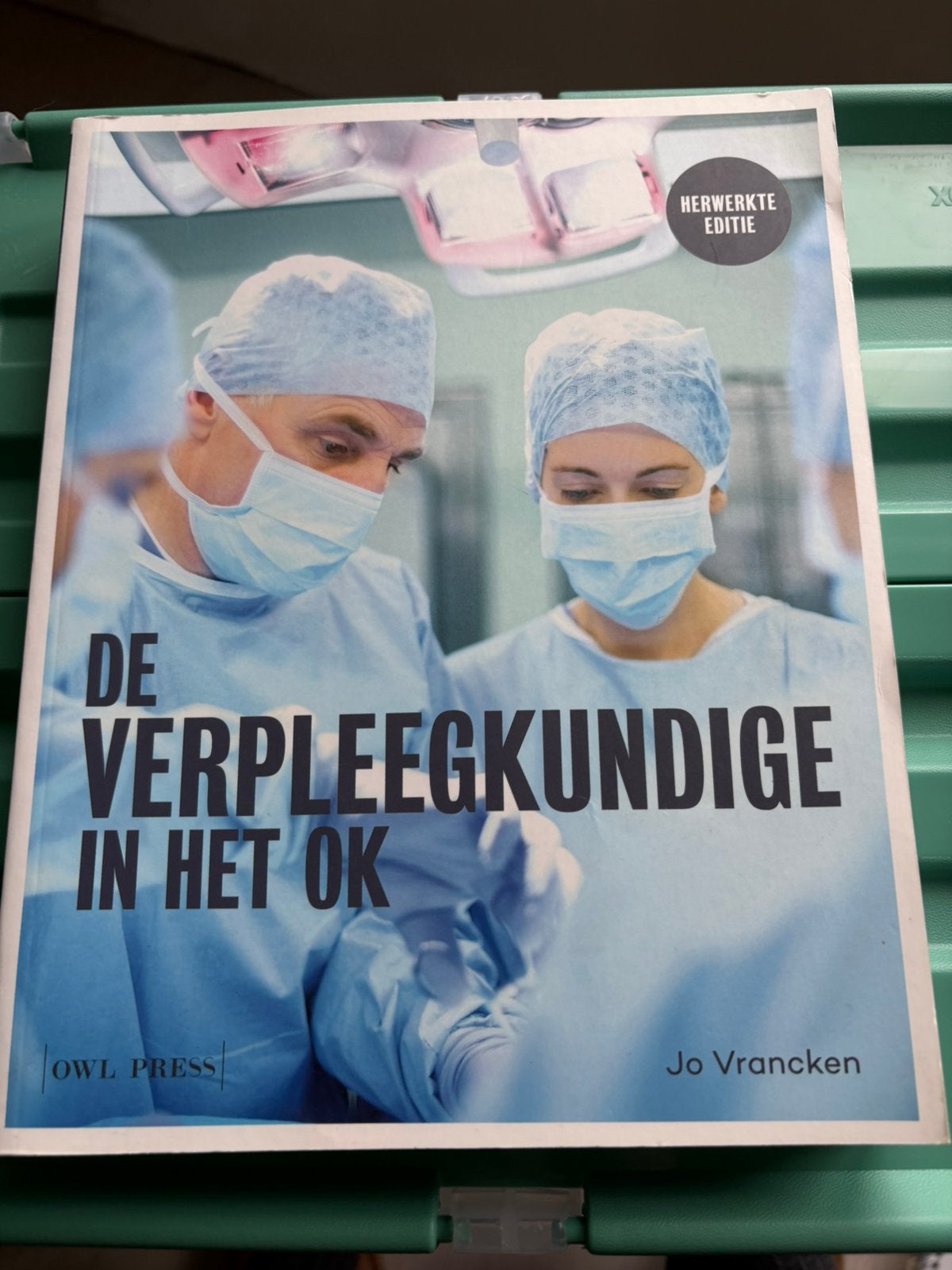 De verpleegkundige in het OK, Boeken, Ophalen of Verzenden, Zo goed als nieuw