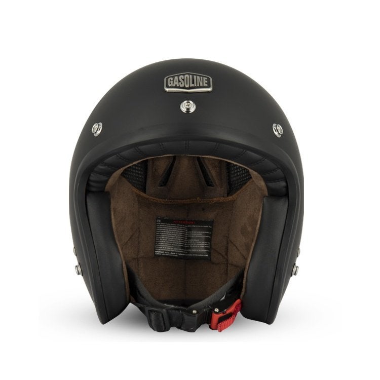 Casque moto Essence – Jet Cafe Racer S250 Noir mat neuf, Autres marques, Femmes, Enlèvement ou Envoi, Casque jet
