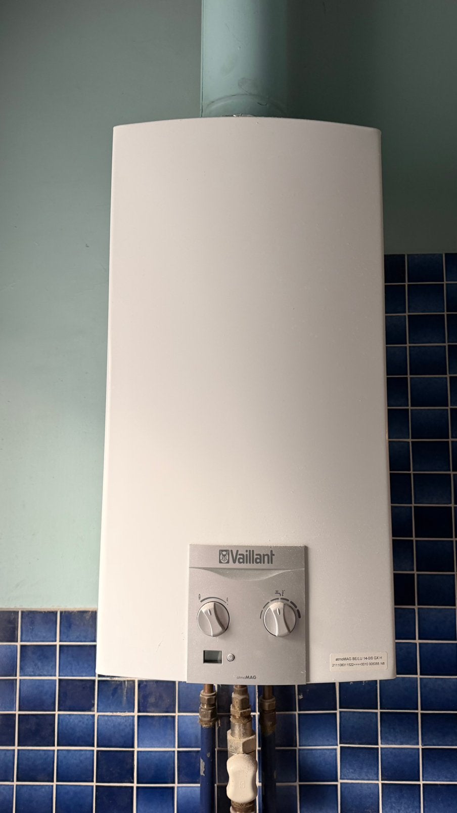 Chauffe eau Vaillant, Bricolage & Construction, Enlèvement, Comme neuf, Gaz naturel, Chauffe-eau