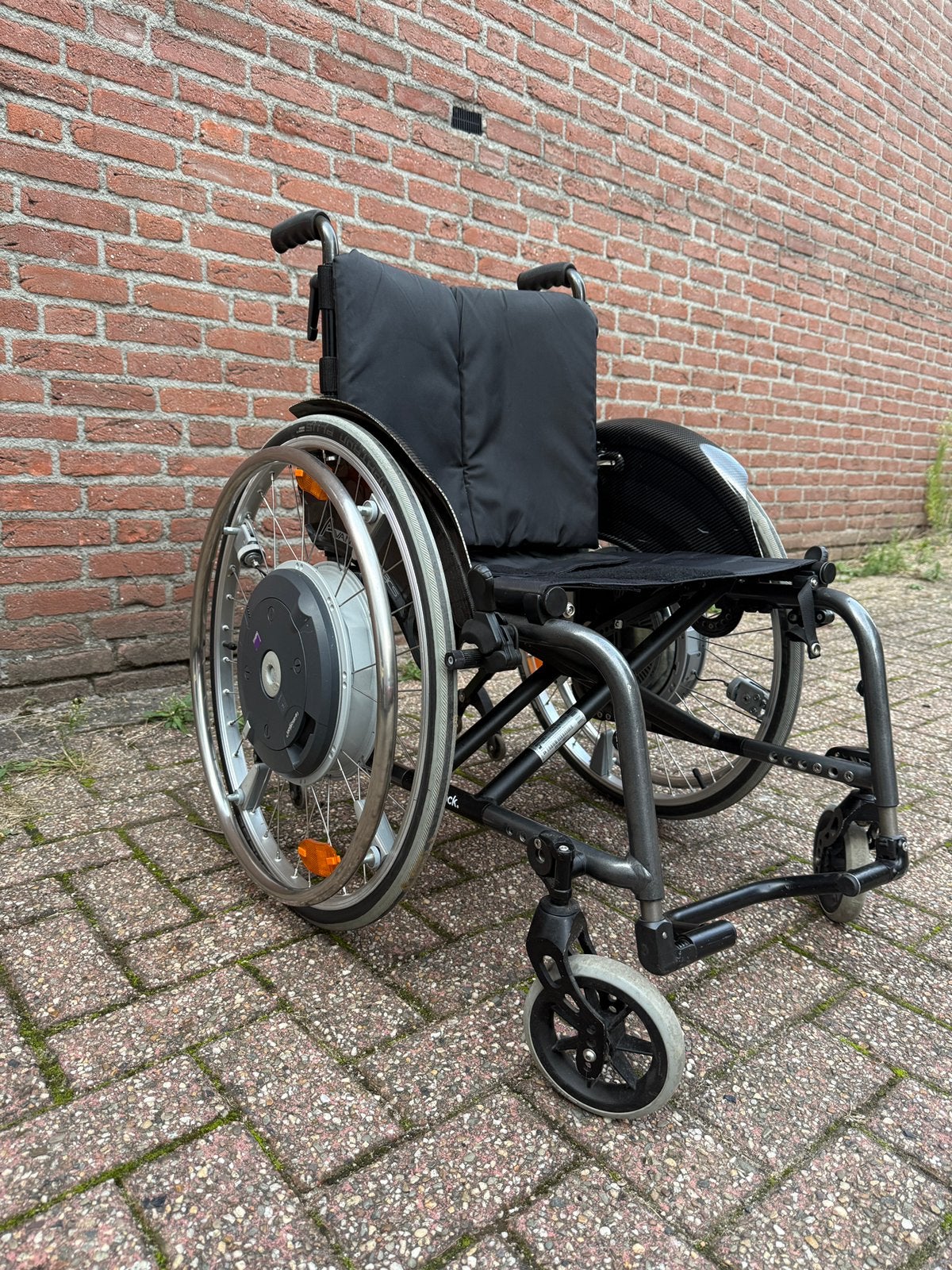 Elektrische Rolstoel Alber e-motion Opvouwbare..!, Ophalen of Verzenden, Zo goed als nieuw, Elektrische rolstoel