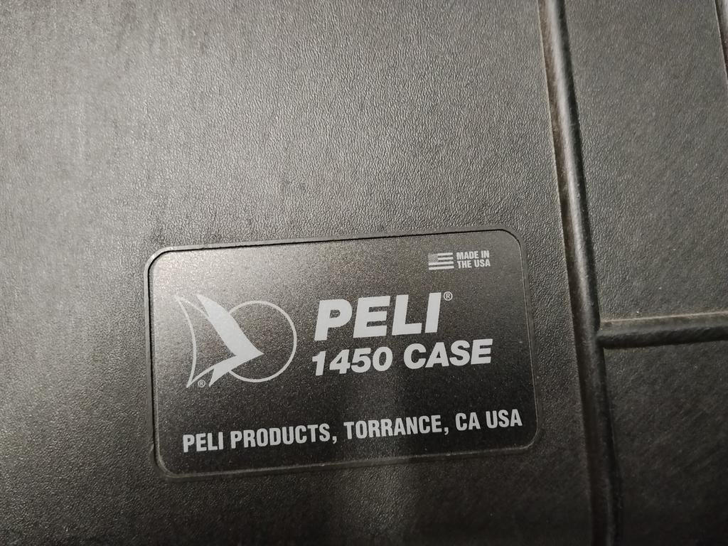 Peli case 1450, Ophalen