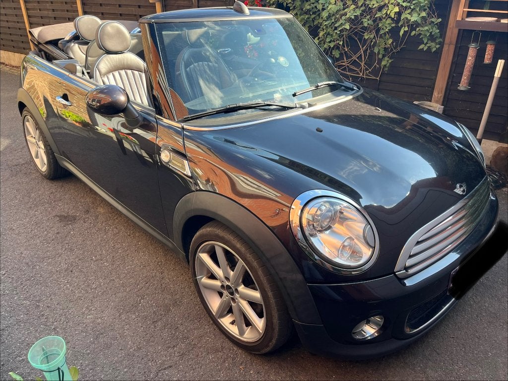 Mini Cabrio Highgate diesel, Auto's, Euro 5, Cabriolet, 1600 cc, Leder