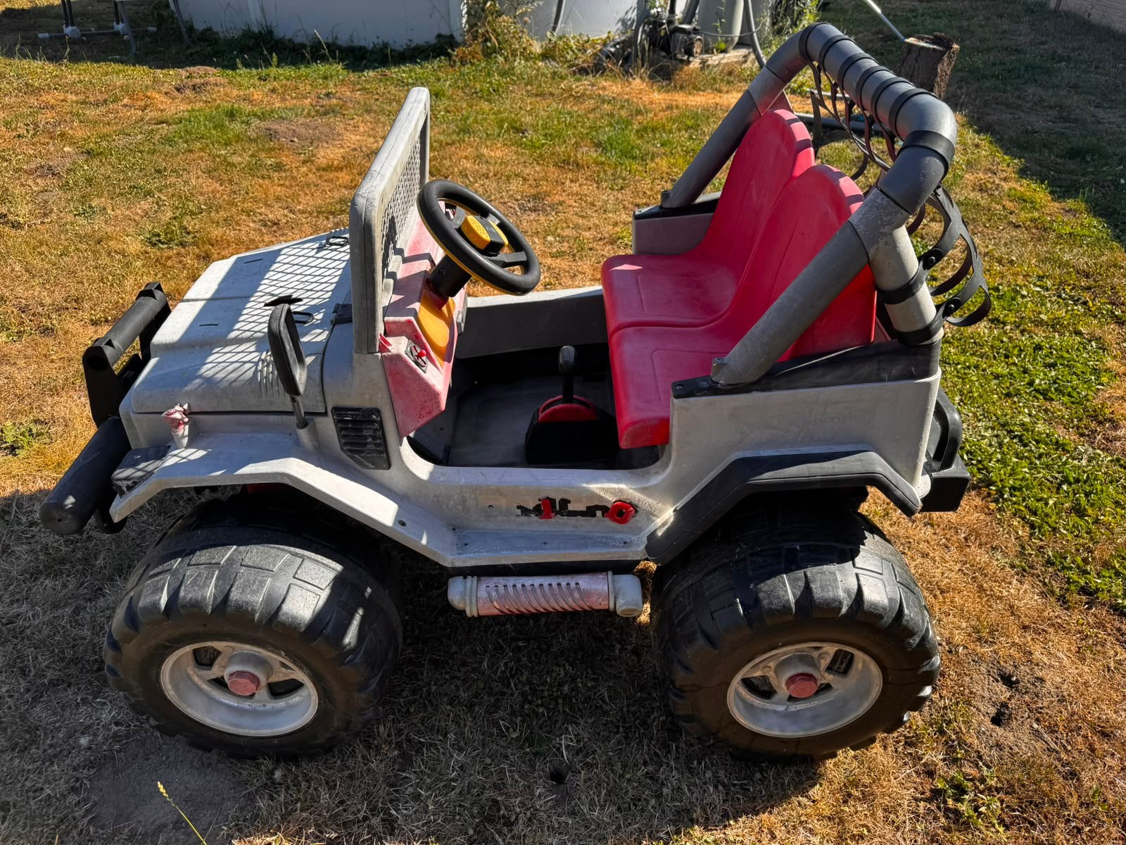 Jeep électrique enfant., Enlèvement, Utilisé