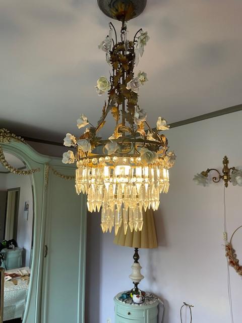 Lustre décoratif vintage, Enlèvement, Comme neuf