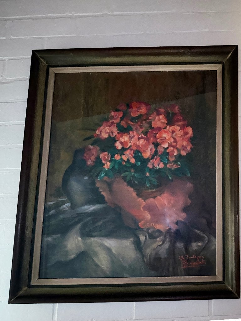 Peinture : Fonteyne-Poupaert., Enlèvement