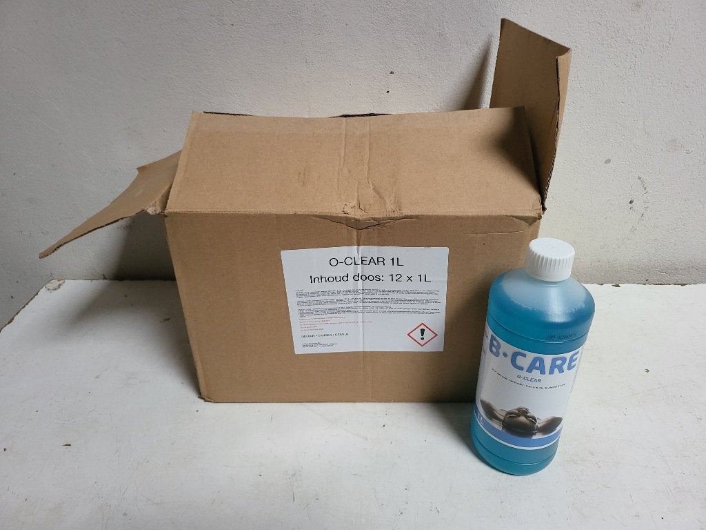 B-Care O-clear (1L) Doos van 12x1 liter, Tuin en Terras, Ophalen of Verzenden, Nieuw, Reinigingsmiddel
