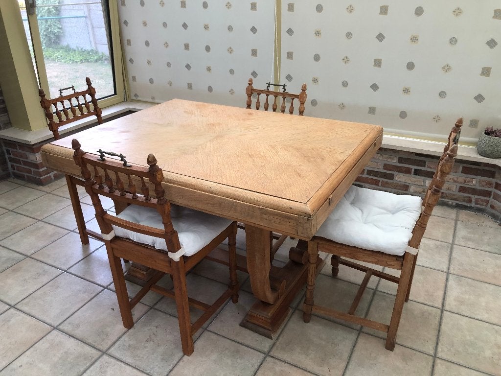 Eettafel, Ophalen, Gebruikt, 50 tot 100 cm, Vijf personen of meer