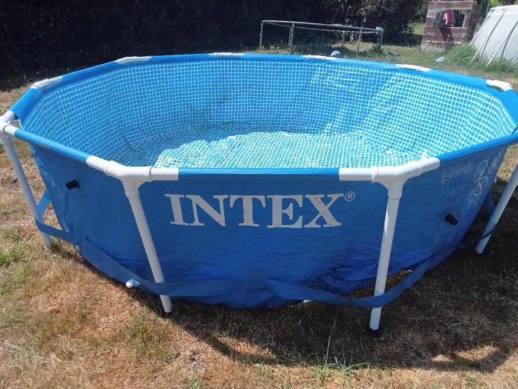Piscine Intex 305 cm sur 76 cm, 200 à 400 cm, Rond, Comme neuf, Enlèvement