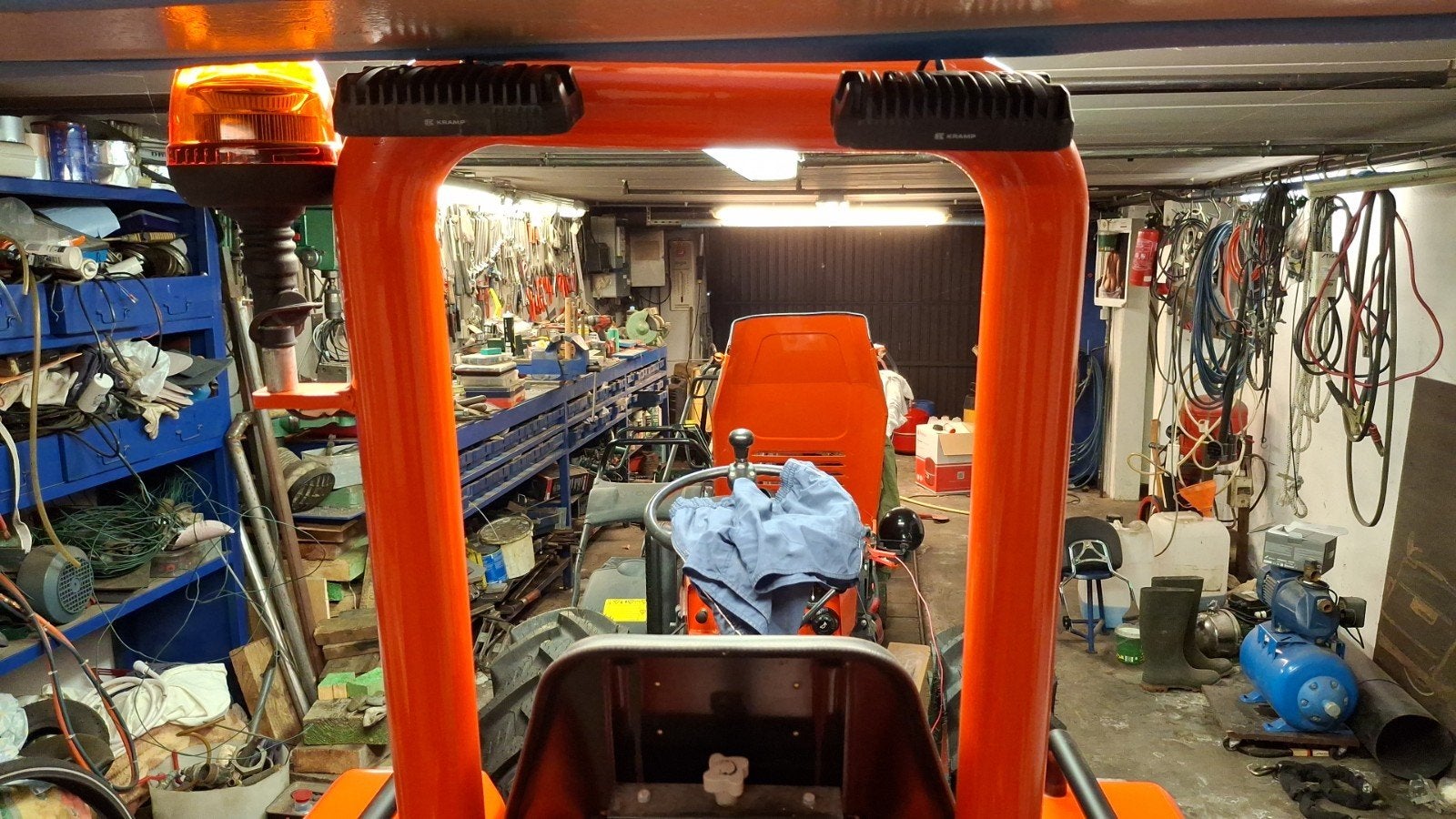 tuin traktor 32 pk met amper 800 hTh, Autres marques, Jusqu'à 2500, Jusqu'à 80 ch, Enlèvement