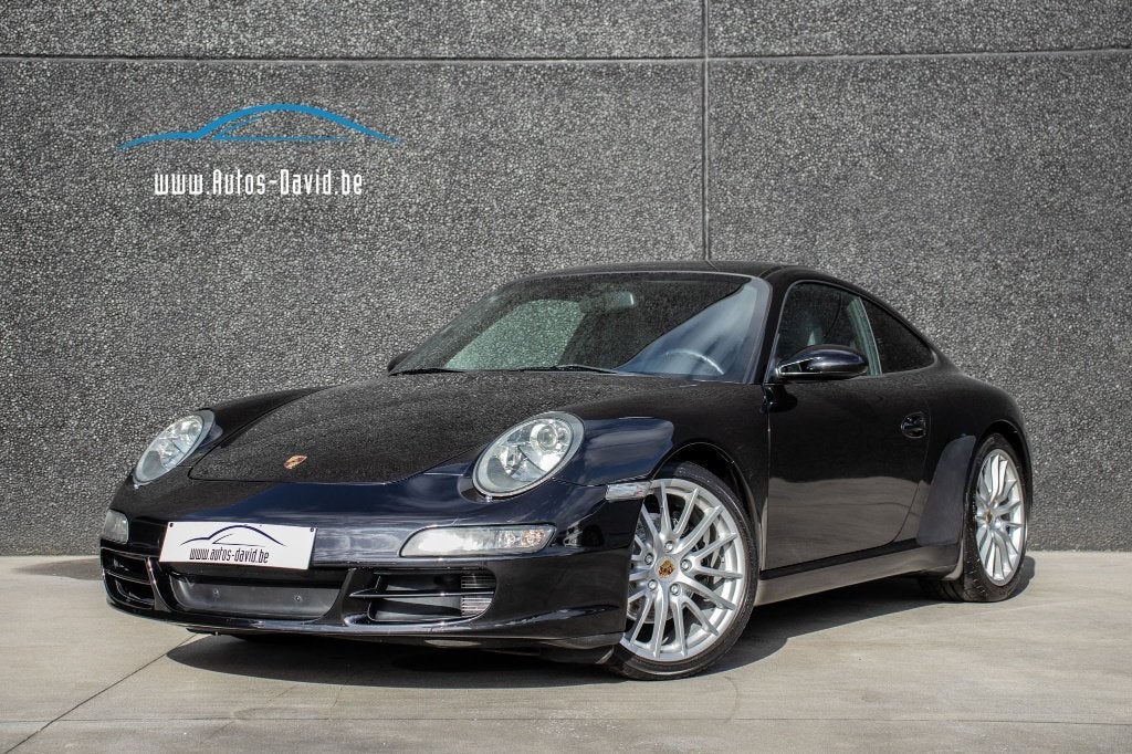 Porsche 911 997 Carrera 3.6i Manueel 325PK/ HISTORIEK, Auto's, 4 zetels, Achterwielaandrijving, Zwart, Xenon verlichting