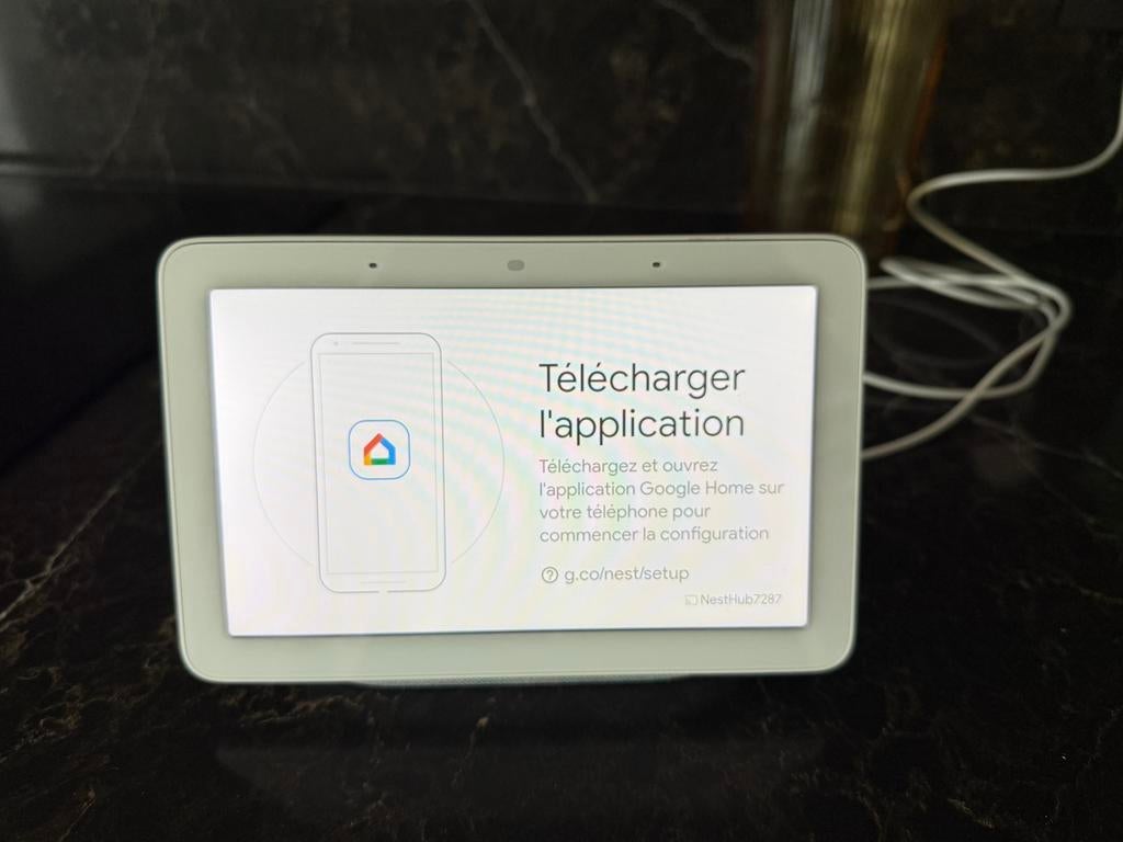 Google Nest Hub - Wit, Informatique & Logiciels, Commutateurs réseau, Enlèvement ou Envoi, Comme neuf