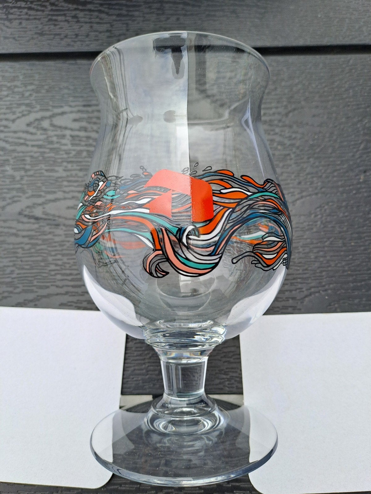 Duvel moortgat glas Serafine, Ophalen of Verzenden, Duvel
