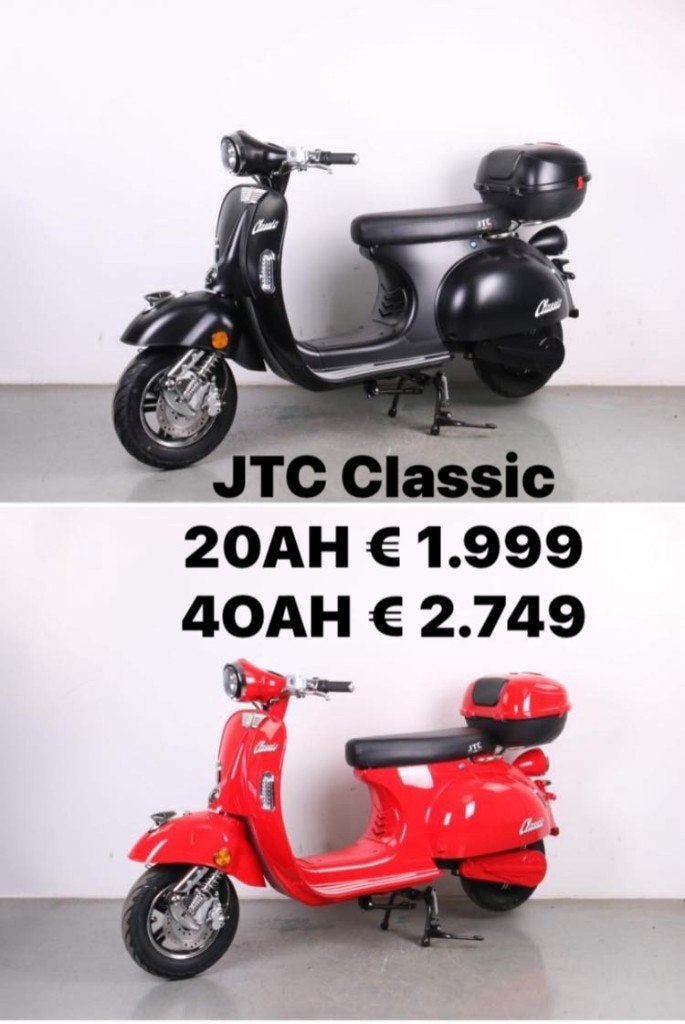 nieuwe elektrische scooters JTC stockverkoop vanaf 1299€, Vélos & Vélomoteurs, Scooters | Marques Autre, Neuf, Jtc, Classe B (45 km/h)