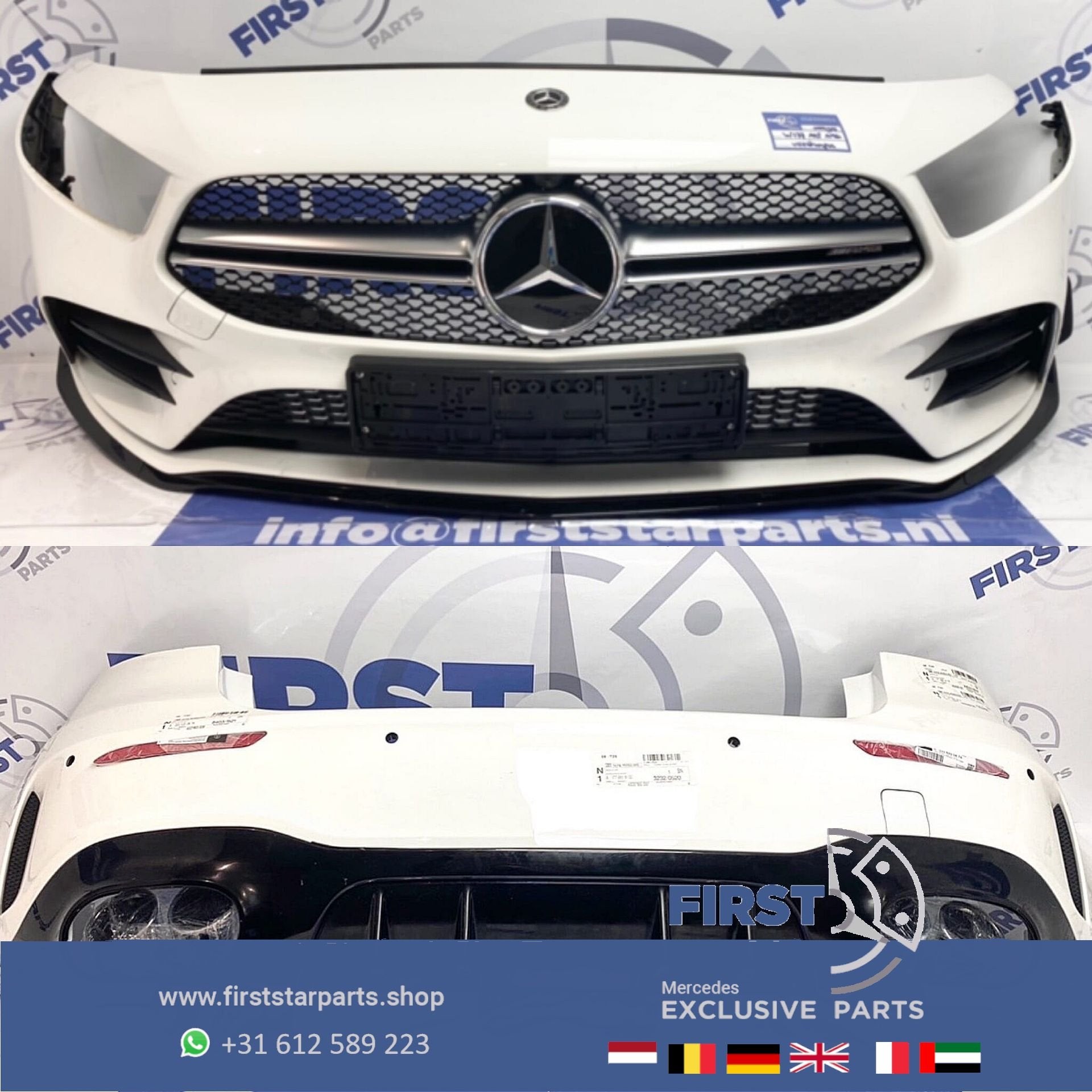 W177 A KLASSE A35 PERFORMANCE PAKKET WIT origineel Mercedes, Utilisé, Avant, -, -