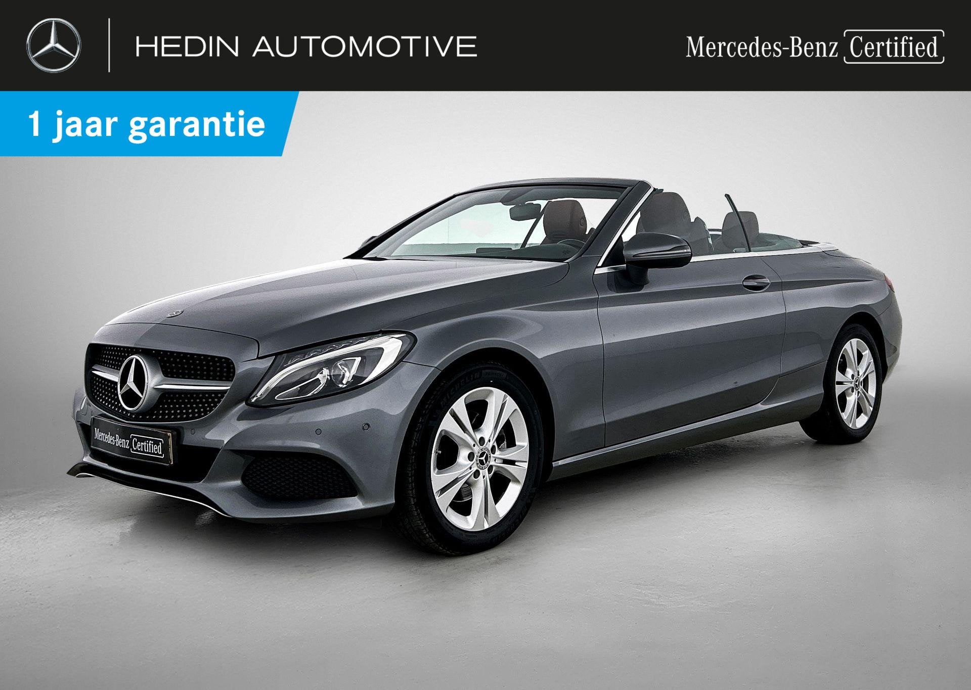 Mercedes-Benz C-Klasse 200 Cabriolet Luxury Line | Burmester, Auto's, Mercedes-Benz, Automaat, 4 zetels, Gebruikt, 4 cilinders