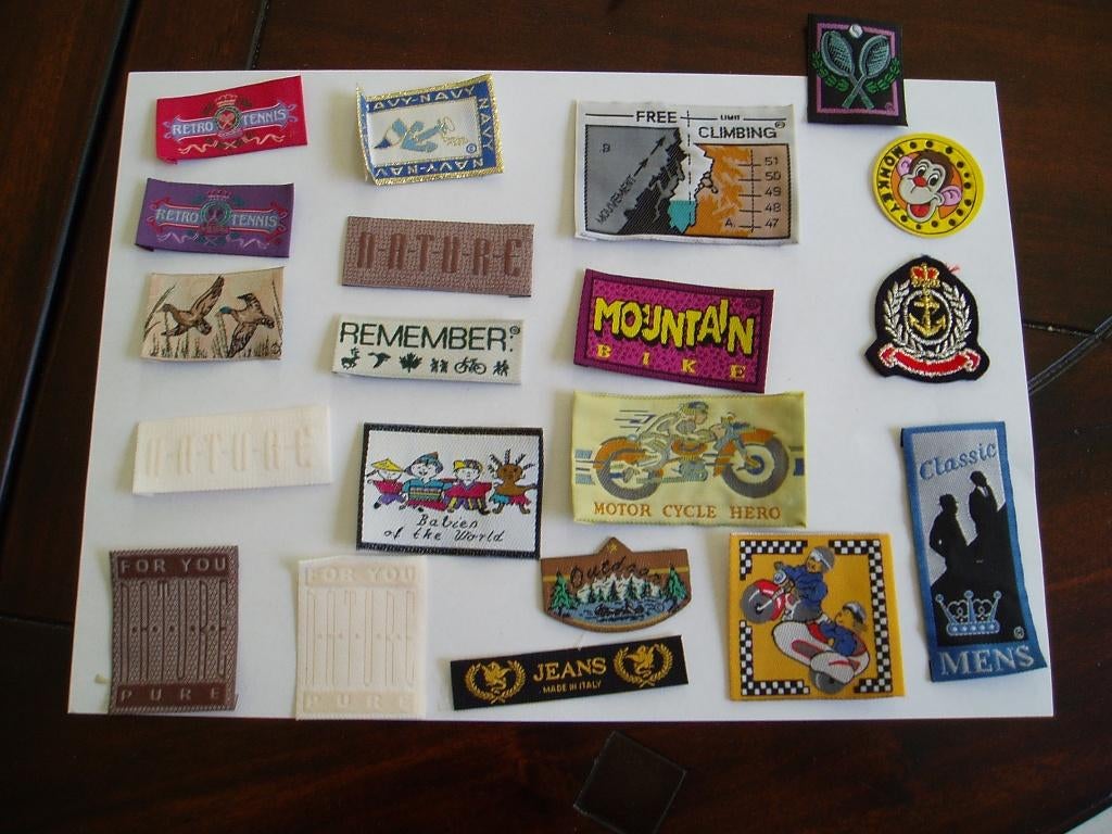 Naaien stickers reparatie versiering, Envoi, Neuf