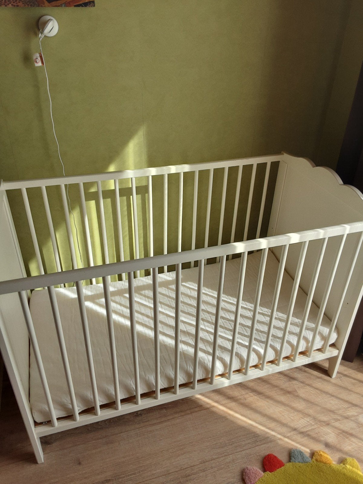 Babybed met bijbehoren, Enlèvement