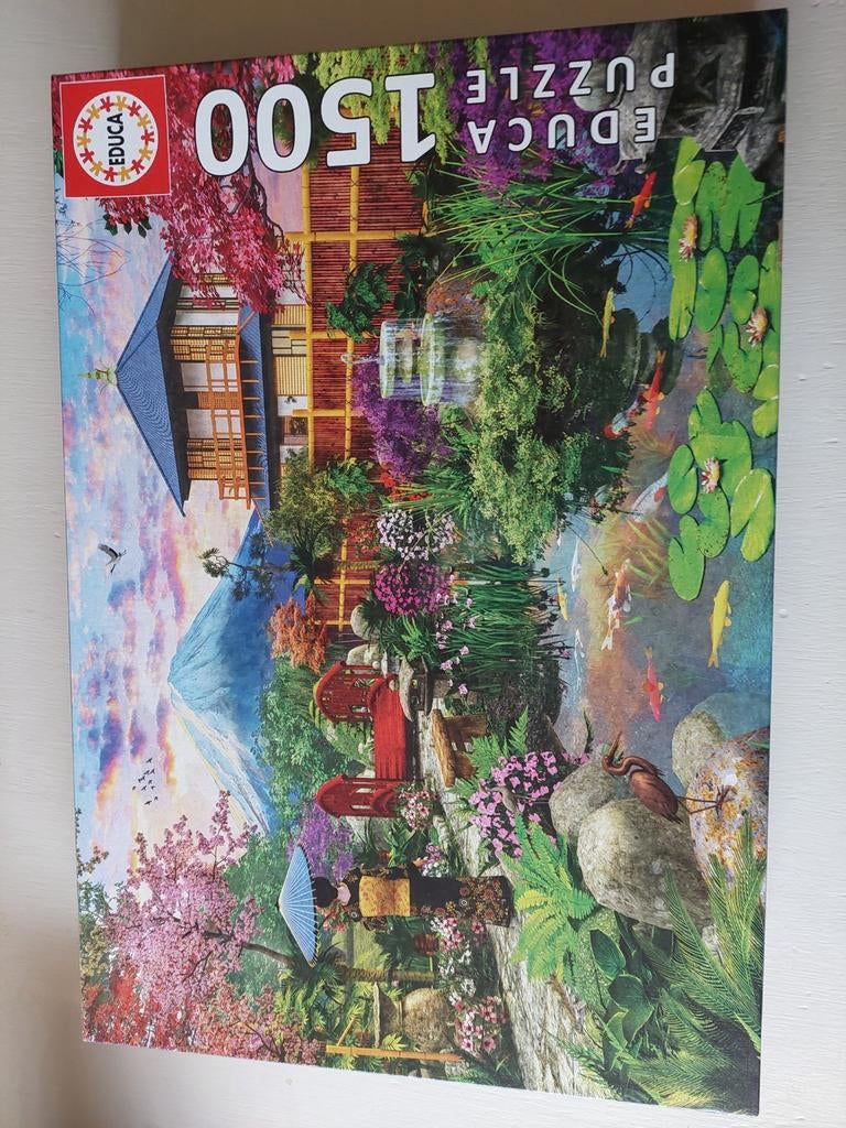 Educa puzzel Japanse tuin, Ophalen