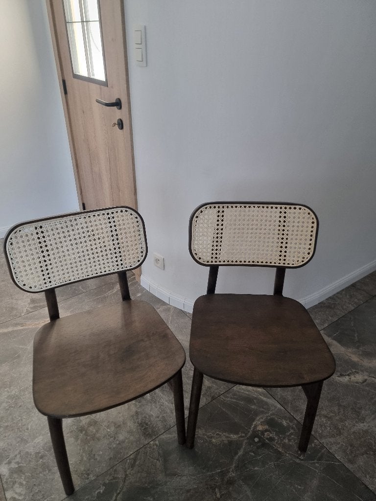 Stoelen, Maison & Meubles, Comme neuf, Enlèvement, Bois, Deux