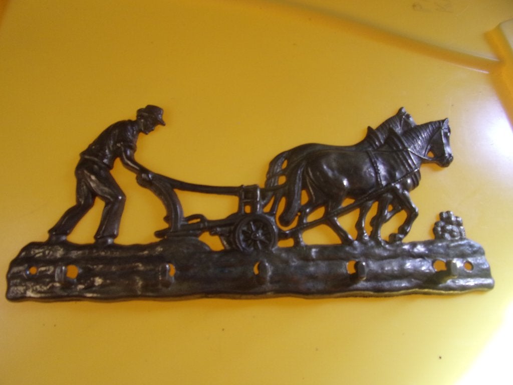 Koperen muurkapstokje, Ophalen of Verzenden, Koper