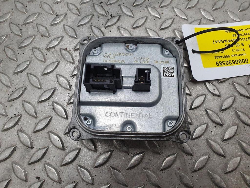 MERCEDES E CLASS E200 CABRIO A7 135kw XENON STUURAPPARAAT 20, Ophalen of Verzenden, Gebruikt, Stiba lid
