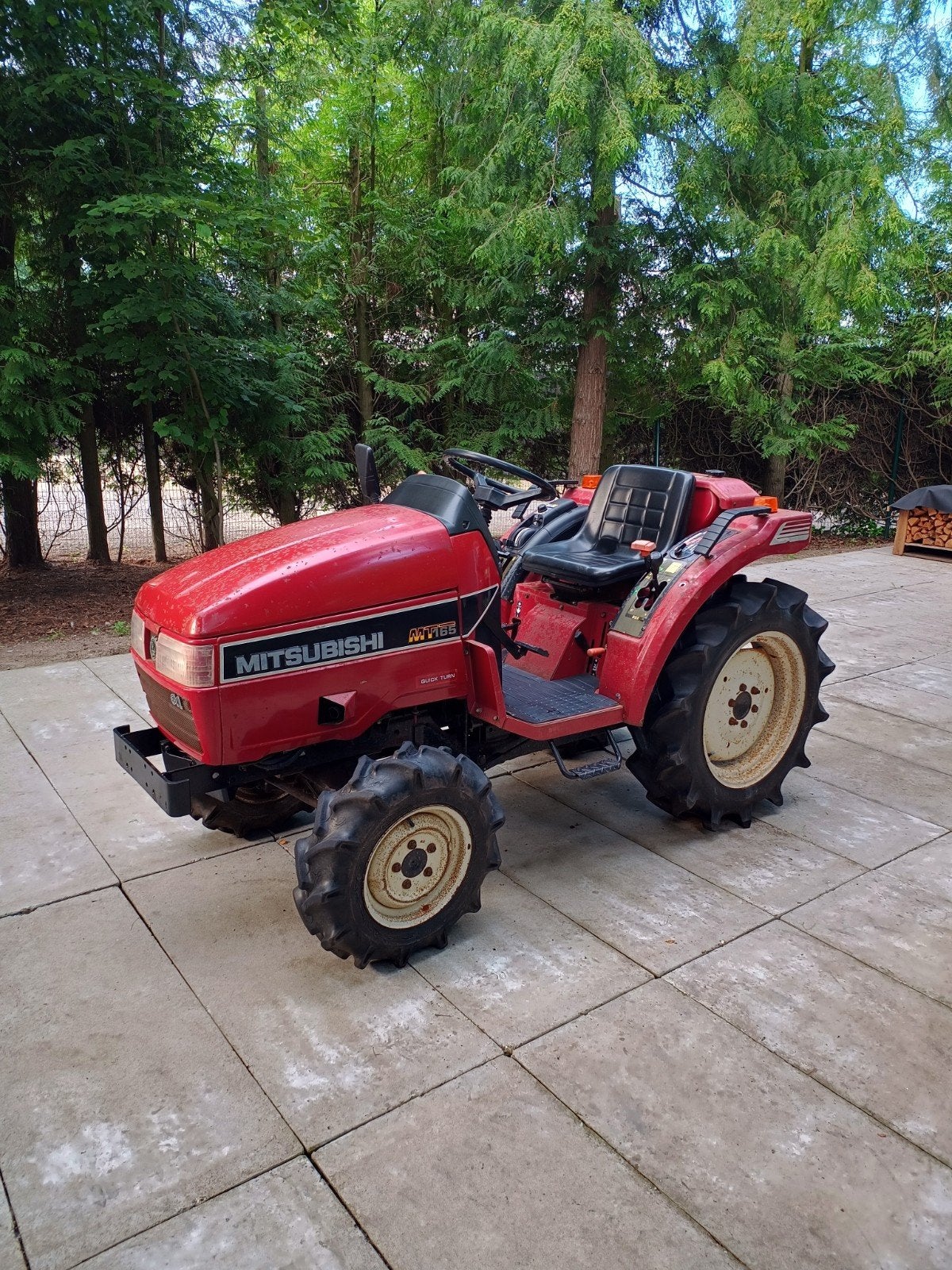 Mitsubishi MT-165 mini/midi tractor te koop!! vlakke opstap!, Zakelijke goederen, Landbouw | Tractoren, tot 2500, Overige merken