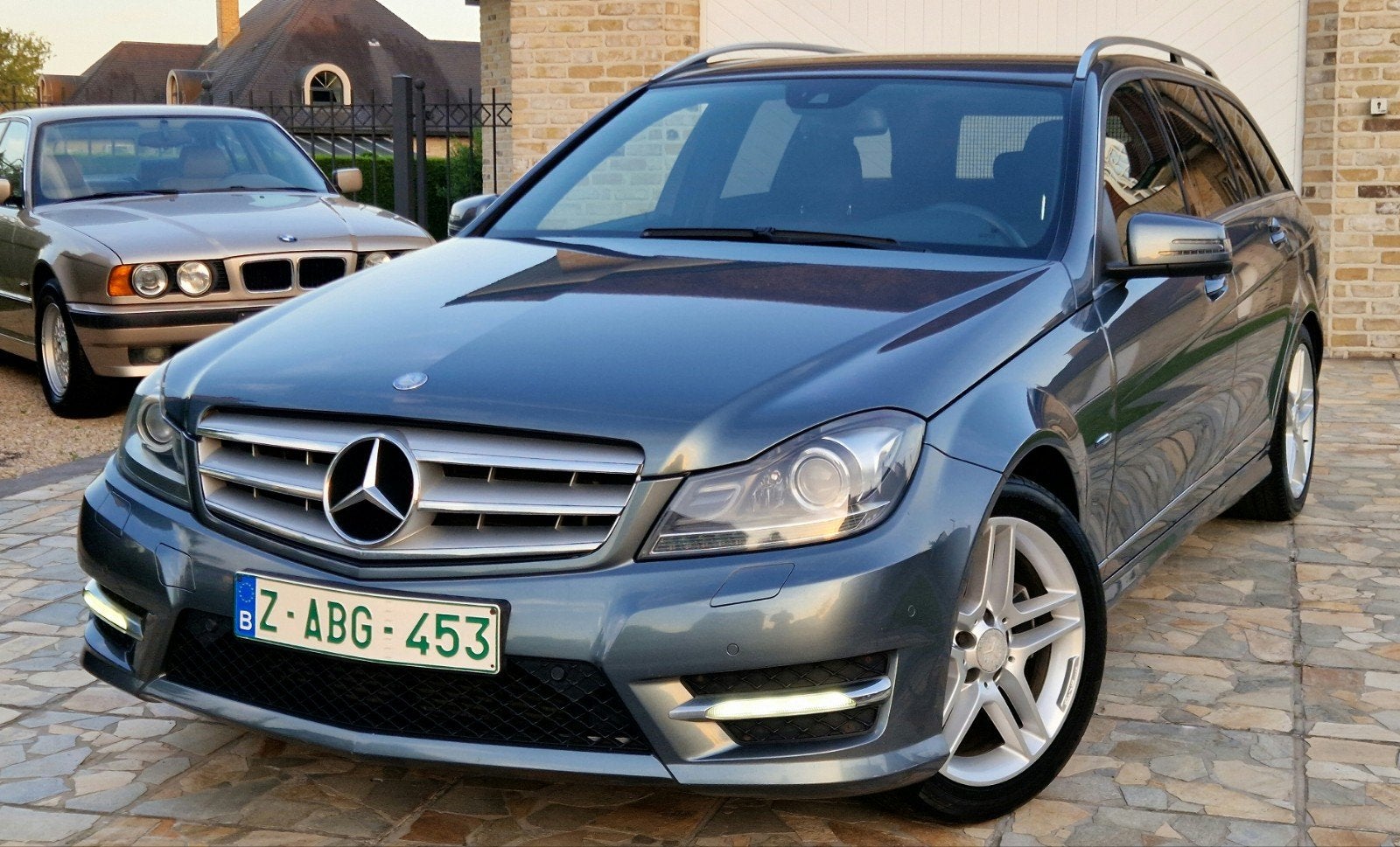 Mercedes C180 cdi facift met amg pack 2de eig, Auto's, 100 kW, Euro 5, Navigatiesysteem, 4 cilinders