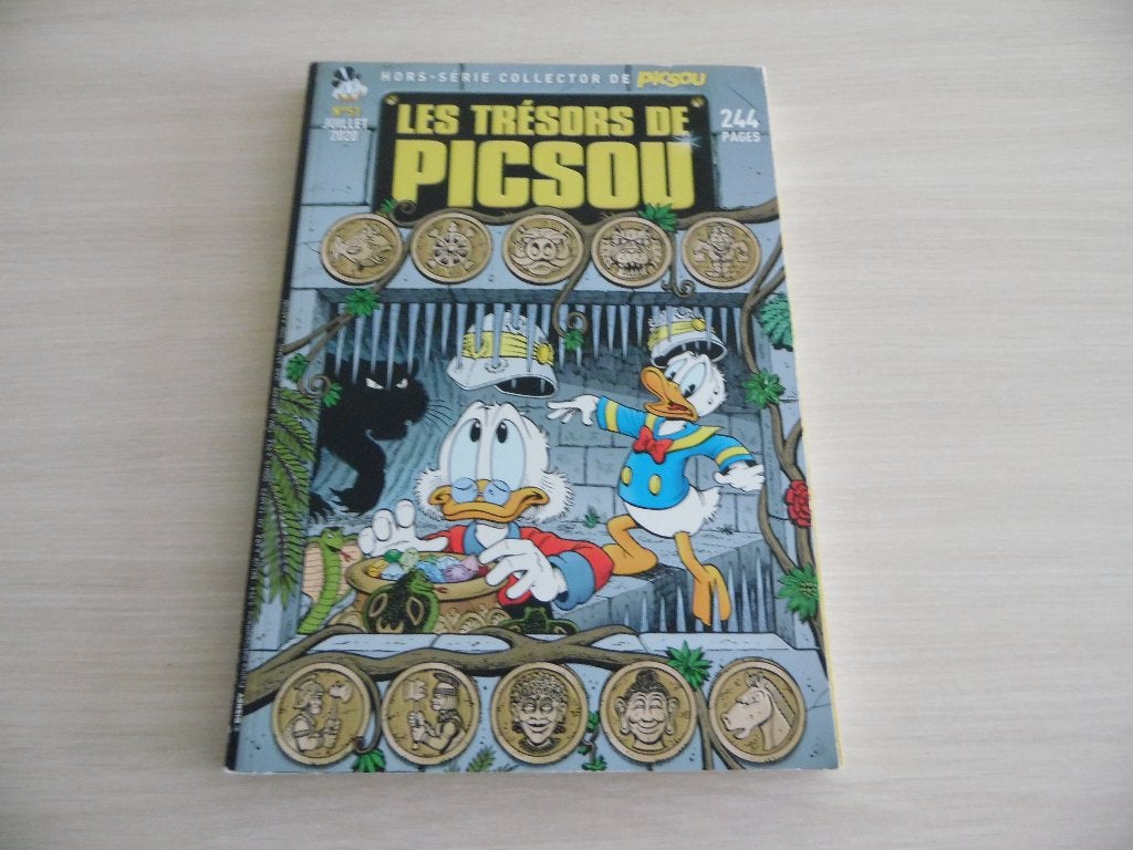 LES TRÉSORS DE PICSOU  N° 51, Ophalen of Verzenden, Zo goed als nieuw, Eén stripboek, WALT DISNEY