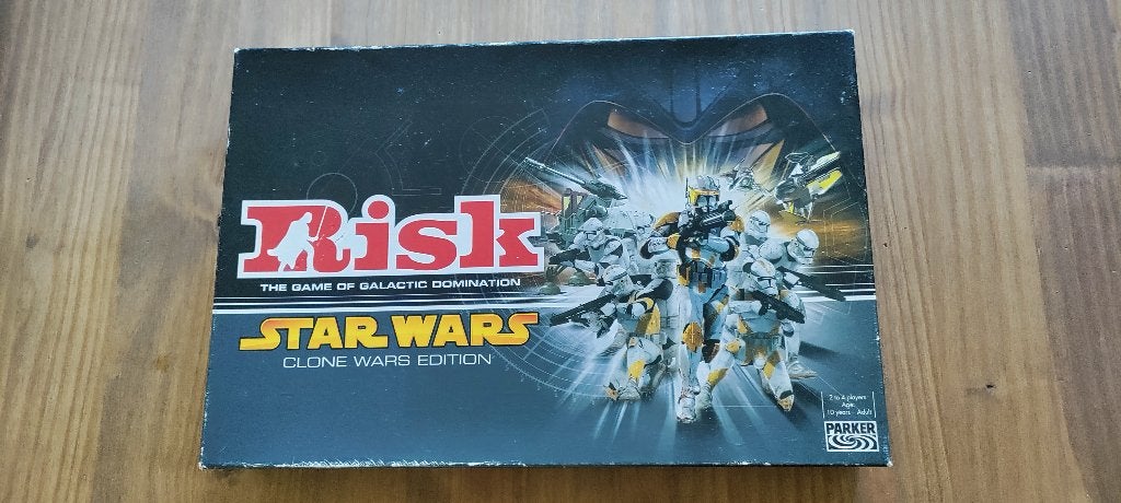 Risk Star Wars - Clone wars edition (EN), Een of twee spelers, Ophalen, Gebruikt, Parker