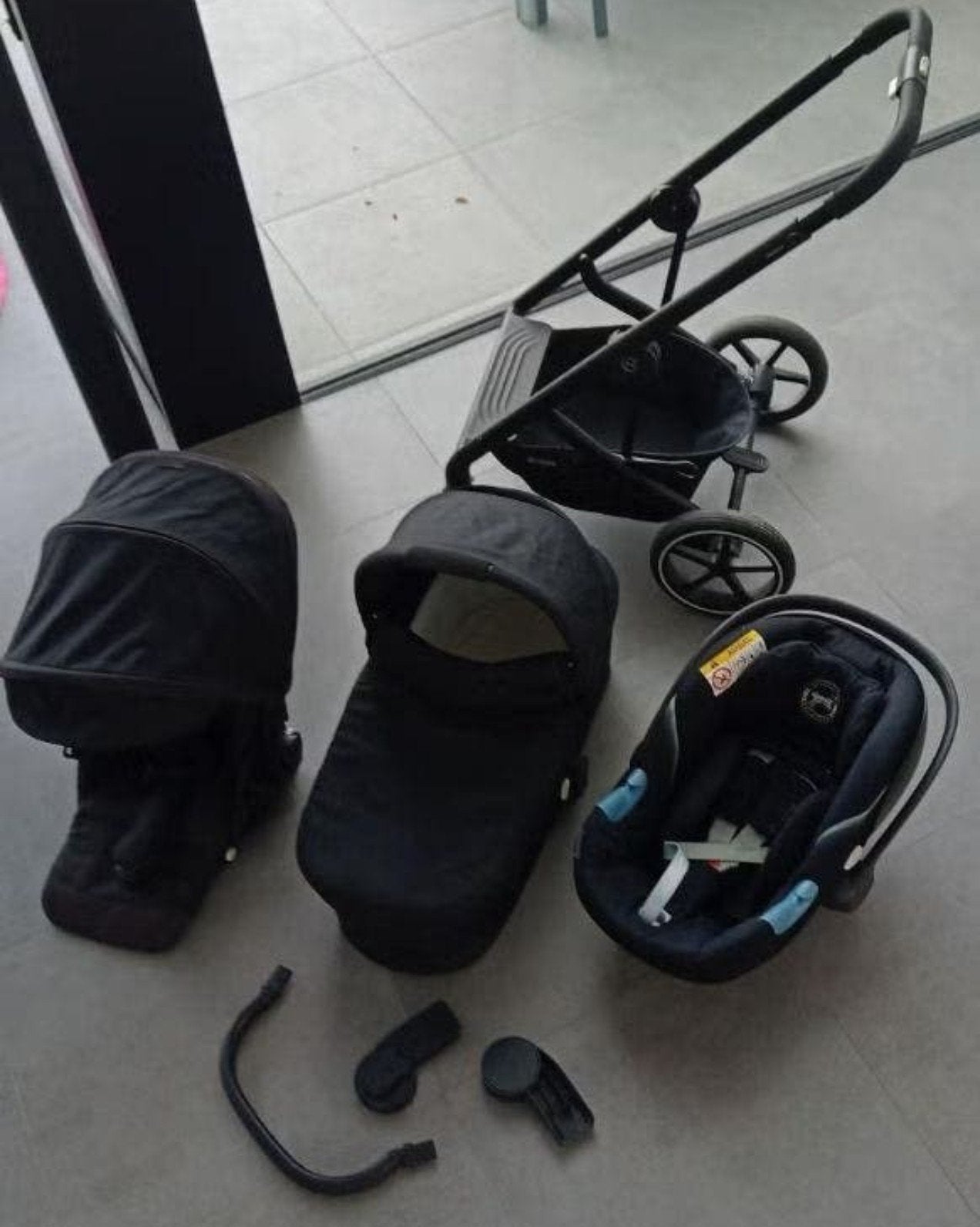 Kinderwagen Cybex Gold Balios (3 in 1), Enfants & Bébés, Autres marques, Poussette combi, Voiture duo, Comme neuf