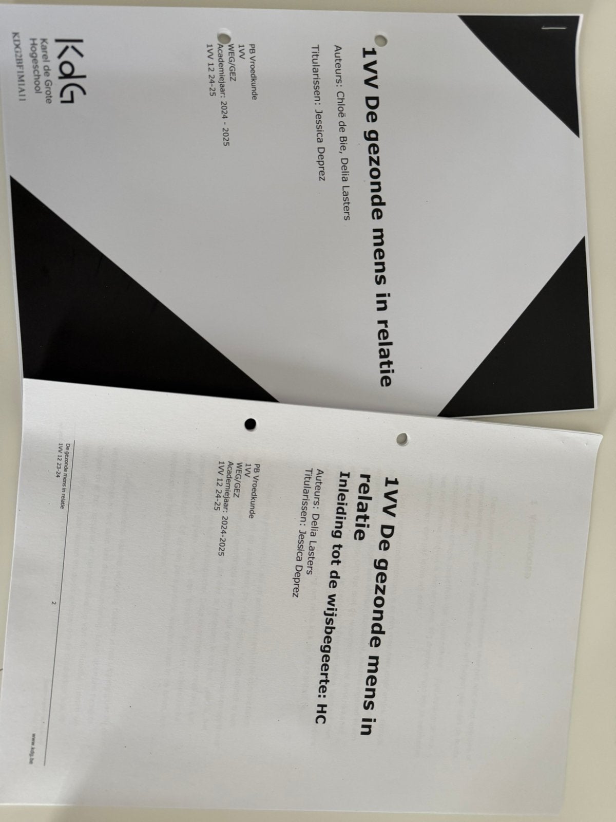 De gezonde mens in relatie ~ papieren cursus, Enlèvement ou Envoi, Comme neuf