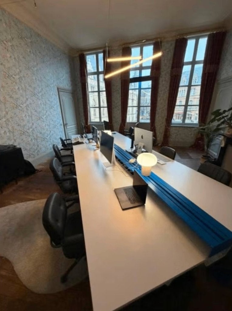 Vitra Joyn - Werk bureau / werkeiland - 6M, Autres marques, Bureau duo, Enlèvement, Utilisé