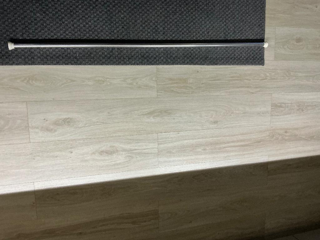 Douchegordijn stang, Ophalen