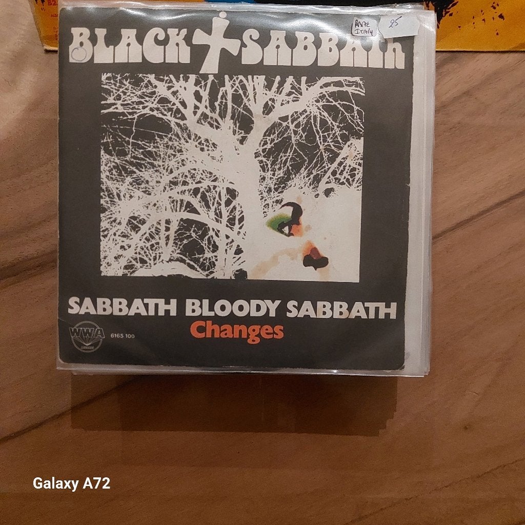 black sabbath sabbath bloddy sabbath, Gebruikt, 7 inch, Ophalen of Verzenden, Rock en Metal