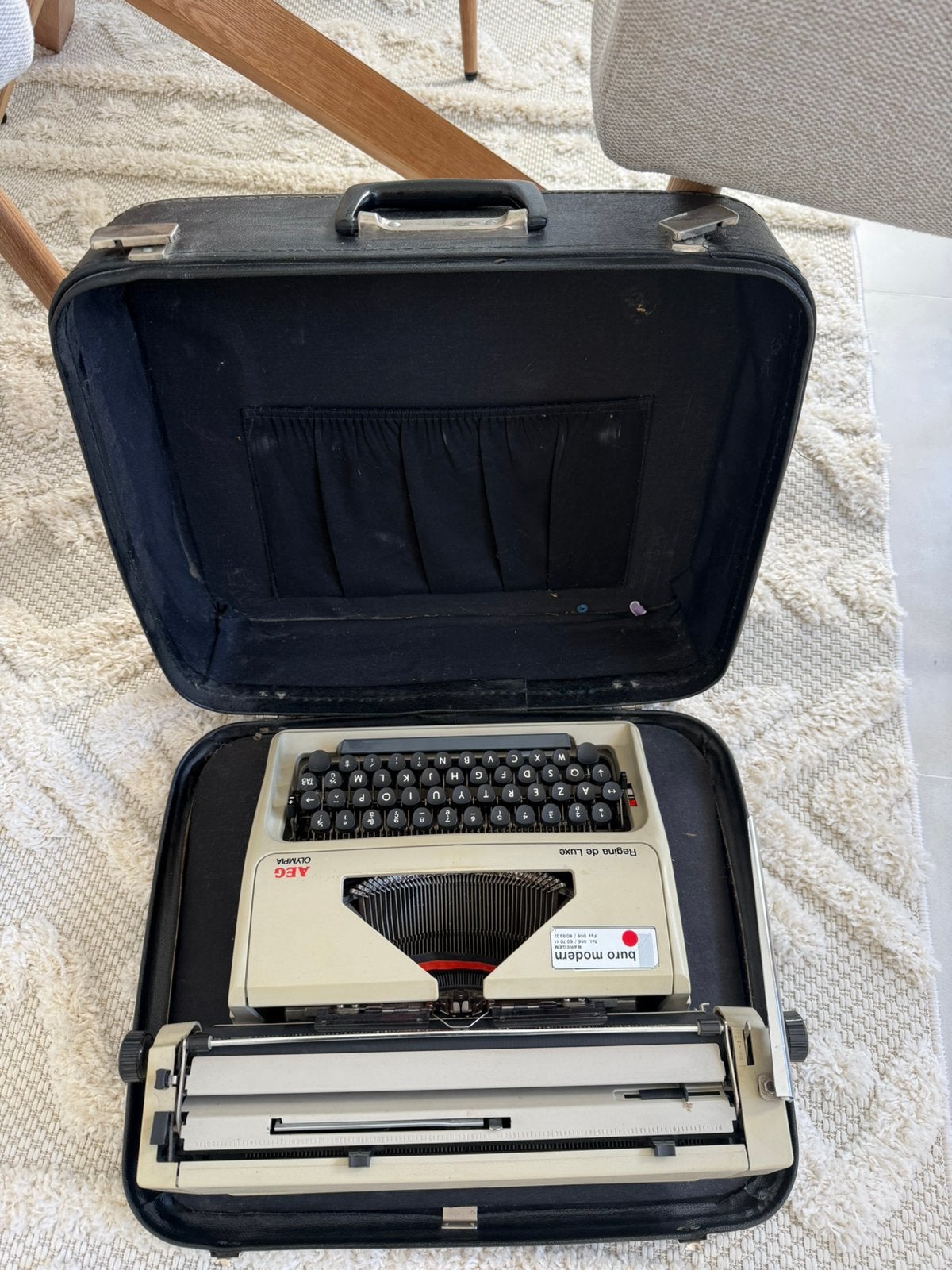 Vintage Typemachine, Ophalen of Verzenden, Gebruikt